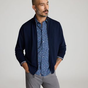 NATIVA™ Wool Full-Zip Sweater