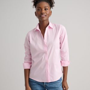 Wrinkle-Free Stretch Cotton Bella Shirt