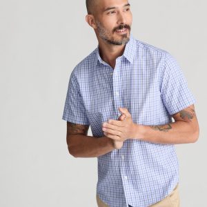 Wrinkle-Free Short-Sleeve Dante Shirt
