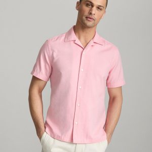 Cotton-Blend Short-Sleeve Hughes Shirt - FINAL SALE