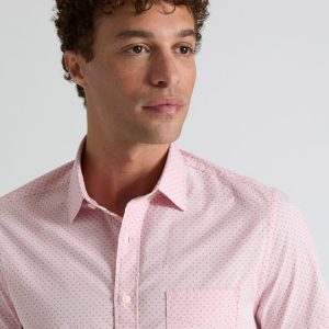 Stretch Cotton Short-Sleeve Ingram Shirt - FINAL SALE