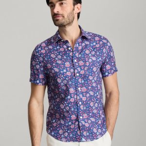 Linen Short-Sleeve Scott Shirt - FINAL SALE