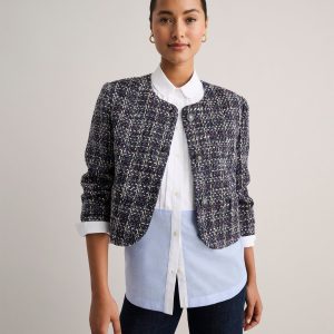 Tweed Cropped Shay Jacket