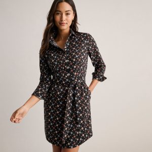 Stretch Cotton Sydney Shirt Dress